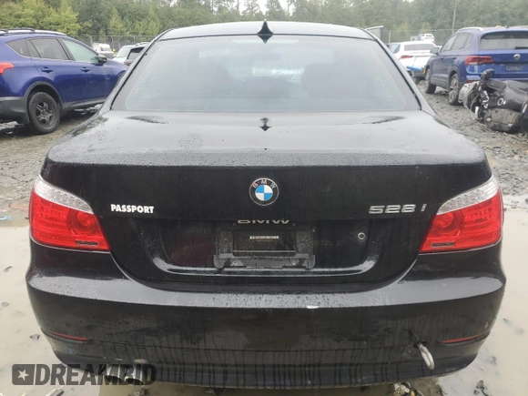 2010 BMW 5 Series 528i xDrive with VIN WBANV1C54AC443351, listed as a Copart auction lot 72842964 with 158,983 mi miles and Non Repairable. Bid and sale history available at carsss.com. Image 6.