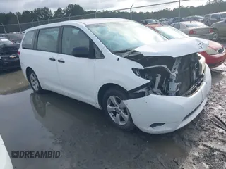 2012 Toyota Sienna with VIN 5TDZK3DC8CS180806, listed as a IAAI auction lot 42401264 with 201,007 mi miles and . Bid and sale history available at DreamBid. Image 1.