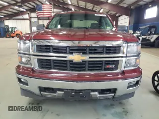 2014 Chevrolet Silverado 1500 LT with VIN 1GCUKREC9EF195006, listed as a Copart auction lot 54220595 with 165,478 mi miles and Clean Title. Bid and sale history available at DreamBid. Image 5.