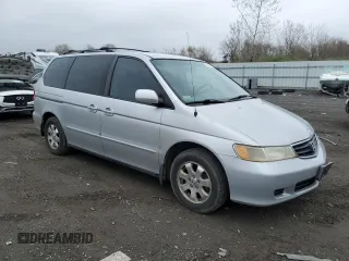 2003 Honda Odyssey EX-L z VIN 5FNRL18983B043014, wystawiony jako Copart lot #52568405 z przebiegiem 194 266 mil mil oraz Czysty tytuł • Clean title. Historia ofert i sprzedaży dostępna na DreamBid. Obrazek 4.