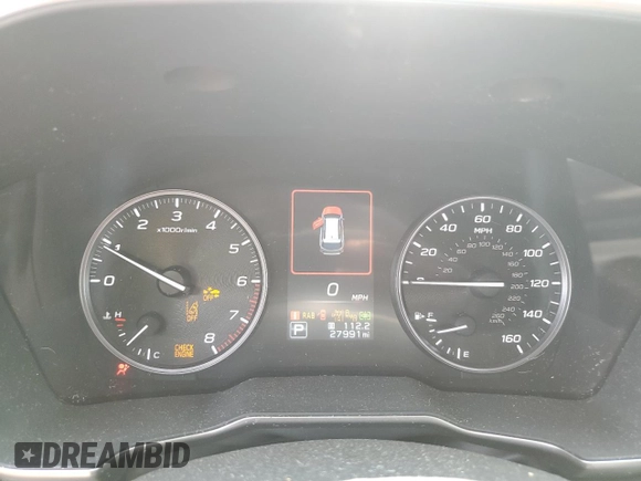 2024 Subaru Outback Limited with VIN 4S4BTANC6R3161193, listed as a Copart auction lot 59732485 with 27,991 mi miles and Salvage title. Bid and sale history available at DreamBid. Image 9.