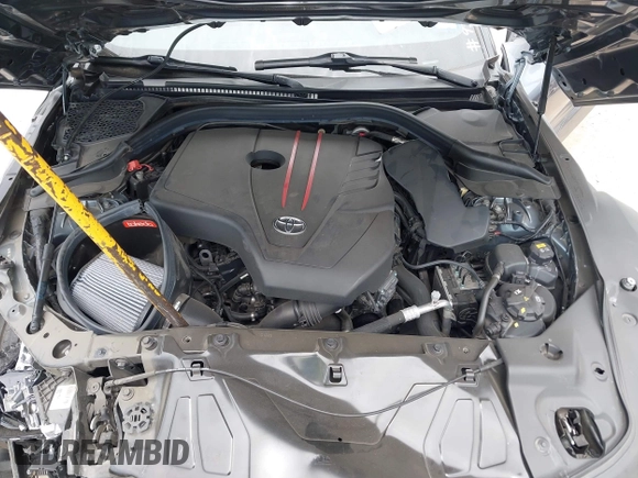 2021 Toyota Supra 2.0 with VIN WZ1DB2C0XMW038679, listed as a IAAI auction lot 42407988 with 76,316 mi miles and . Bid and sale history available at DreamBid. Image 10.