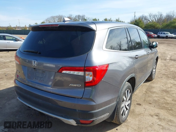 2020 Honda Pilot EX-L с VIN 5FNYF6H52LB039456, выставлен на аукционе IAAI как лот 41831333 с пробегом 118 337 миль миль и . История ставок и продаж доступна на DreamBid. Изображение 4.