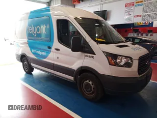 2018 Ford Transit with VIN 1FTYE1CM4JKB47646, listed as a IAAI auction lot 42728009 with 207,268 mi miles and . Bid and sale history available at DreamBid. Image 15.