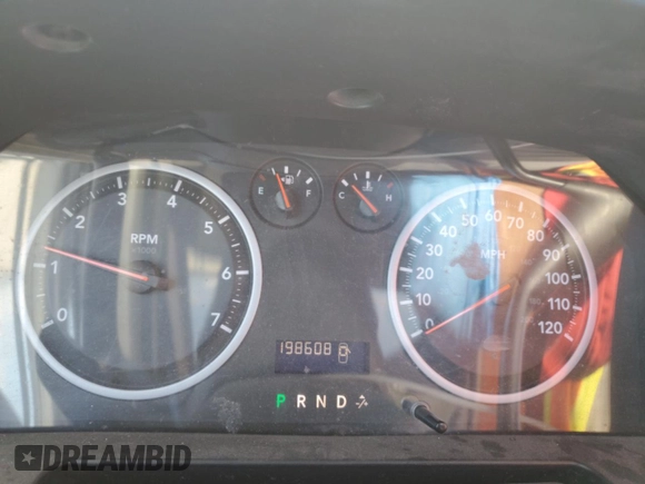 2011 Ram 1500 SLT with VIN 1D7RB1GT2BS702194, listed as a Copart auction lot 81380894 with 198,608 mi miles and Salvage title. Bid and sale history available at DreamBid. Image 9.