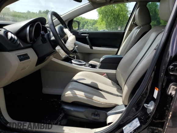 2009 Mazda CX-7 Grand Touring z VIN JM3ER29L390223853, wystawiony jako Copart lot #58481345 z przebiegiem 130 540 mil mil oraz Szkoda całkowita • Salvage title. Historia ofert i sprzedaży dostępna na DreamBid. Obrazek 7.