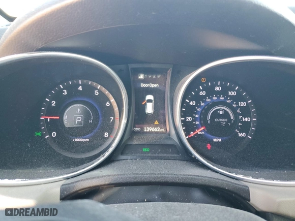 2015 Hyundai Santa Fe Sport with VIN 5XYZW4LAXFG234845, listed as a Copart auction lot 47499745 with 139,662 mi miles and Salvage Title. Bid and sale history available at carsss.com. Image 9.