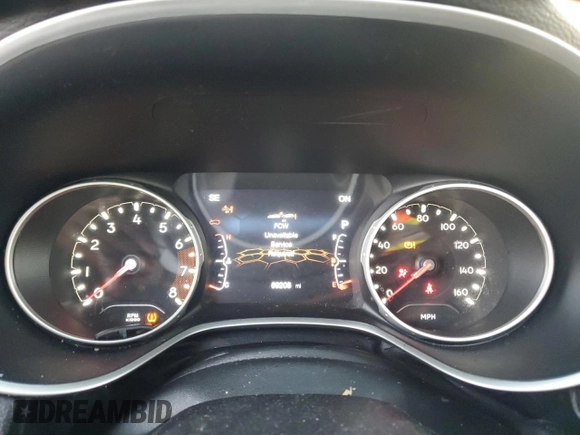 2021 Jeep Compass Limited with VIN 3C4NJDCBXMT527379, listed as a Copart auction lot 81099334 with 69,208 mi miles and Non Repairable. Bid and sale history available at carsss.com. Image 9.