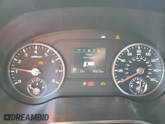 2022 Kia Telluride S with VIN 5XYP6DHC3NG241541, listed as a Copart auction lot 52464045 with 95,210 mi miles and Salvage title. Bid and sale history available at DreamBid. Image 9.