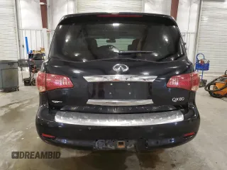 2015 Infiniti QX80 with VIN JN8AZ2NF2F9571484, listed as a Copart auction lot 64143665 with 179,746 mi miles and Salvage title. Bid and sale history available at DreamBid. Image 6.