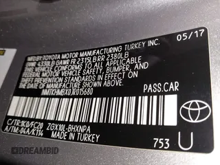 2018 Toyota C-HR XLE z VIN NMTKHMBX0JR015680, wystawiony jako IAAI lot #41987642 z przebiegiem 80 367 mil mil oraz . Historia ofert i sprzedaży dostępna na DreamBid. Obrazek 9.