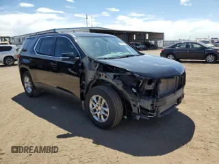 2020 Chevrolet Traverse LT Cloth with VIN 1GNERGKW9LJ299936, listed as a Copart auction lot 67140404 with 77,034 mi miles and Salvage Title. Bid and sale history available at carsss.com. Image 4.
