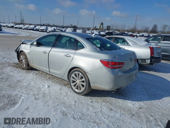 2014 Buick Verano Convenience Group with VIN 1G4PR5SK3E4125764, listed as a IAAI auction lot 41628352 with 168,217 mi miles. Bid and sale history available at carsss.com. Image 3.