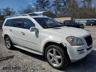 2009 Mercedes-Benz GL-Class 5.5L with VIN 4JGBF86E39A459440, listed as a Copart auction lot 45307035 with 176,328 mi miles and Salvage Title. Bid and sale history available at carsss.com. Image 4.