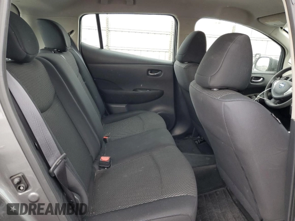 2017 Nissan LEAF SL with VIN 1N4BZ0CP7HC303445, listed as a Copart auction lot 76774883 with 44,730 mi miles and . Bid and sale history available at DreamBid. Image 10.