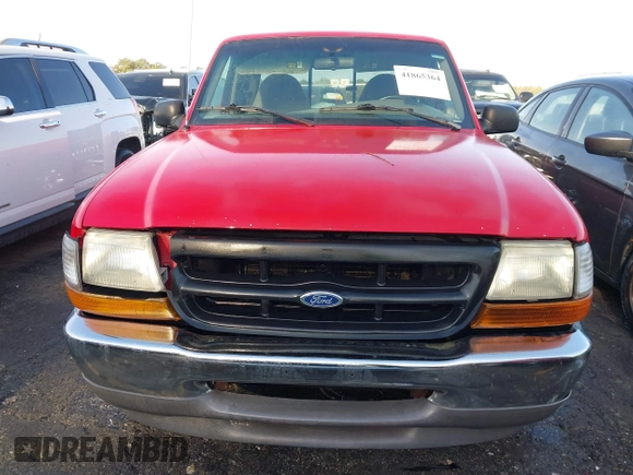 2000 Ford Ranger XL with VIN 1FTYR14V5YTA04592, listed as a IAAI auction lot 41865364 with 228,817 mi miles. Bid and sale history available at carsss.com. Image 12.