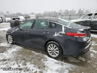 2017 Kia Optima EX with VIN 5XXGU4L34HG149747, listed as a Copart auction lot 44791345 with 48,062 mi miles and Salvage Title. Bid and sale history available at carsss.com. Image 2.