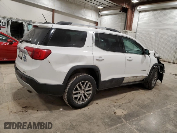 2018 GMC Acadia SLE with VIN 1GKKNSLA1JZ137864, listed as a Copart auction lot 88220055 with 121,966 mi miles and Non Repairable. Bid and sale history available at DreamBid. Image 3.