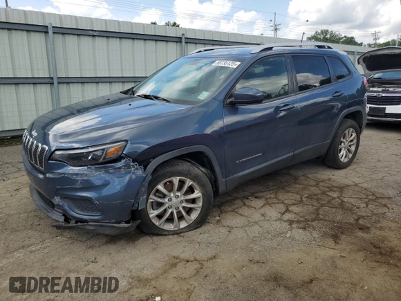 2020 Jeep Cherokee Latitude z VIN 1C4PJLCB6LD555929, wystawiony jako Copart lot #58735125 z przebiegiem 102 759 mil mil oraz Szkoda całkowita • Salvage title. Historia ofert i sprzedaży dostępna na DreamBid. Obrazek 1.