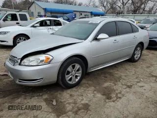 2015 Chevrolet Impala LS with VIN 2G1WA5E3XF1156723, listed as a Copart auction lot 44007025 with 99,349 mi miles and Salvage title. Bid and sale history available at DreamBid. Image 1.