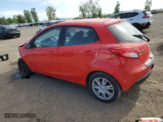 2011 Mazda Mazda2 Sport with VIN JM1DE1HY8B0113362, listed as a Copart auction lot 70619564 with 256,501 mi miles and Salvage Title. Bid and sale history available at carsss.com. Image 2.