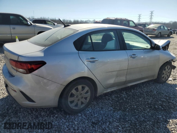 2023 Kia Rio LX with VIN 3KPA24AD3PE613044, listed as a Copart auction lot 46175935 with 49,379 mi miles and Salvage Title. Bid and sale history available at DreamBid. Image 3.