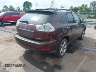2008 Lexus RX 350 with VIN JTJGK31U880010747, listed as a IAAI auction lot 42113121 with 201,646 mi miles and . Bid and sale history available at DreamBid. Image 4.