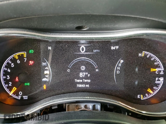 2018 Jeep Grand Cherokee Summit with VIN 1C4RJFJT5JC273869, listed as a Copart auction lot 57482865 with 70,843 mi miles and Salvage title. Bid and sale history available at DreamBid. Image 9.