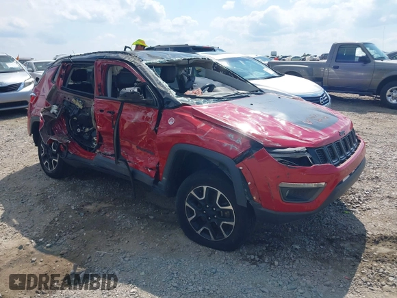 2020 Jeep Compass Trailhawk с VIN 3C4NJDDB6LT111567, выставлен на аукционе IAAI как лот 39724387 с пробегом 95 380 миль миль и . История ставок и продаж доступна на DreamBid. Изображение 1.