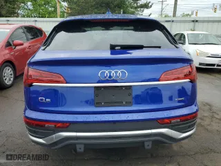 2023 Audi Q5 Sportback S line Premium Plus with VIN WA15AAFY6P2195665, listed as a Copart auction lot 53656314 with 6,360 mi miles and Salvage Title. Bid and sale history available at carsss.com. Image 6.