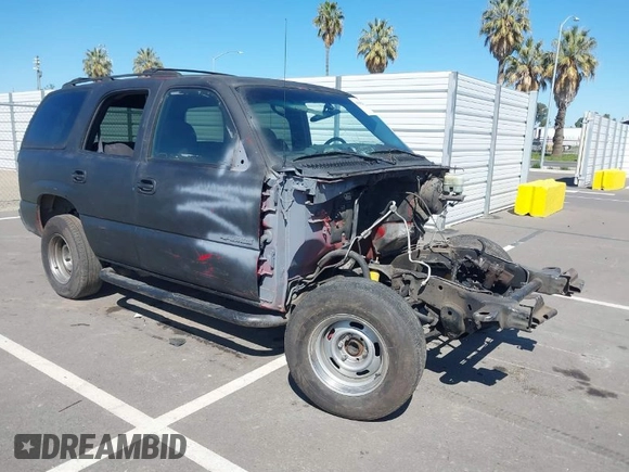 2002 Chevrolet Tahoe LS with VIN 1GNEC13T12R214901, listed as a IAAI auction lot 41868281 with Not provided miles and . Bid and sale history available at DreamBid. Image 1.