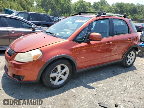 2009 Suzuki SX4 Touring AWD with VIN JS2YB417696200378, listed as a Copart auction lot 62911494 with 176,257 mi miles and Salvage Title. Bid and sale history available at DreamBid. Image 1.