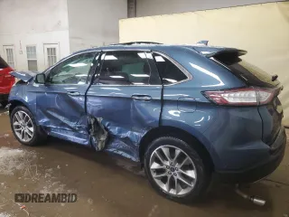 2018 Ford Edge Titanium with VIN 2FMPK4K90JBC40012, listed as a Copart auction lot 53354885 with 78,175 mi miles and Clean Title. Bid and sale history available at carsss.com. Image 2.