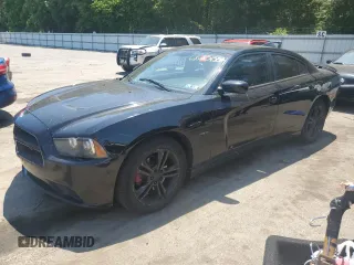 2013 Dodge Charger RT Plus with VIN 2C3CDXDTXDH503345, listed as a Copart auction lot 60231554 with 114,931 mi miles and Salvage Title. Bid and sale history available at carsss.com. Image 1.