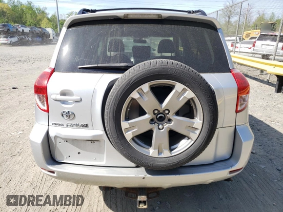 2008 Toyota RAV4 Sport with VIN JTMZK32V285022401, listed as a Copart auction lot 53873685 with 246,435 mi miles and Clean title. Bid and sale history available at DreamBid. Image 6.