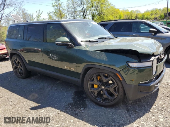 2022 Rivian R1S Launch Edition z VIN 7PDSGABLXNN002875, wystawiony jako Copart lot #55218465 z przebiegiem 25 988 mil mil oraz Szkoda całkowita • Salvage title. Historia ofert i sprzedaży dostępna na DreamBid. Obrazek 4.