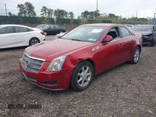 2008 Cadillac CTS RWD w/1SA with VIN 1G6DM577880126563, listed as a IAAI auction lot 42118198 with 81,921 mi miles. Bid and sale history available at carsss.com. Image 2.
