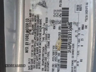 2014 Ford Fusion SE Hybrid with VIN 3FA6P0LU3ER150606, listed as a Copart auction lot 62859575 with 218,371 mi miles and Salvage title. Bid and sale history available at DreamBid. Image 13.