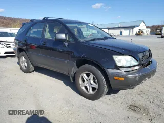 2002 Lexus RX 300 with VIN JTJHF10U820235921, listed as a Copart auction lot 79263424 with 172,959 mi miles and Salvage Title. Bid and sale history available at carsss.com. Image 4.