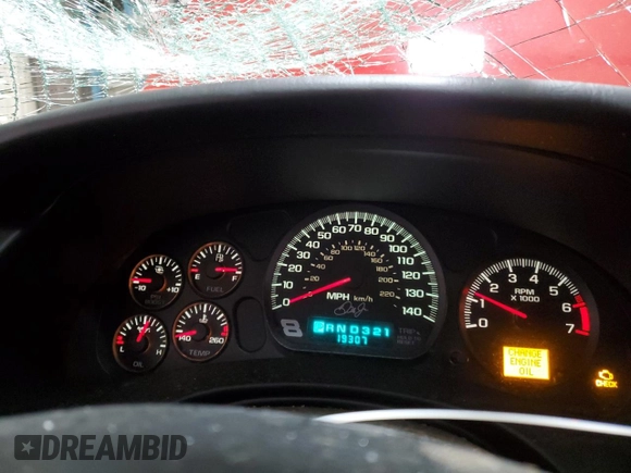 2004 Chevrolet Monte Carlo SS Supercharged z VIN 2G1WZ121849329254, wystawiony jako Copart lot #44712075 z przebiegiem 19 307 mil mil oraz Szkoda całkowita • Salvage title. Historia ofert i sprzedaży dostępna na DreamBid. Obrazek 9.