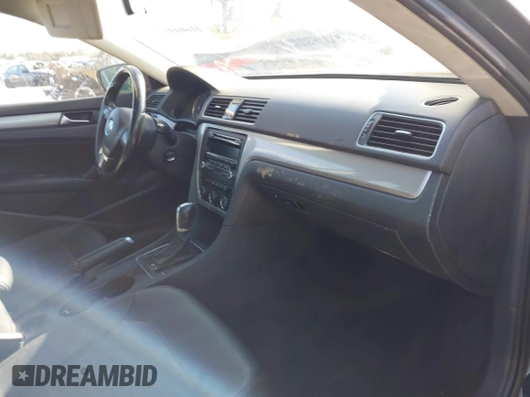 2014 Volkswagen Passat Wolfsburg Edition with VIN 1VWAS7A38EC103315, listed as a IAAI auction lot 41604916 with 144,267 mi miles and . Bid and sale history available at DreamBid. Image 5.