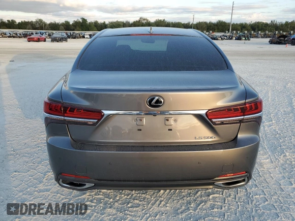 2018 Lexus LS 500 z VIN JTHB51FF3J5005465, wystawiony jako Copart lot #83081654 z przebiegiem 90 413 mil mil oraz Szkoda całkowita • Salvage title. Historia ofert i sprzedaży dostępna na DreamBid. Obrazek 6.