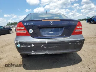 2001 Mercedes-Benz C 320 with VIN WDBRF64JX1F080898, listed as a Copart auction lot 55678364 with Not Provided miles and Clean Title. Bid and sale history available at DreamBid. Image 6.