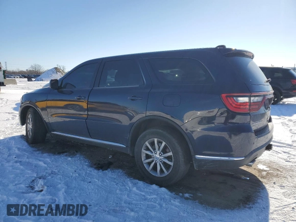 2017 Dodge Durango Special Service with VIN 1C4SDJFT9HC799565, listed as a Copart auction lot 88258065 with 125,291 mi miles and Salvage title. Bid and sale history available at DreamBid. Image 2.