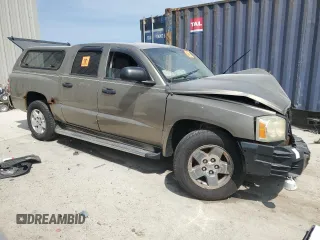 2006 Dodge Dakota SLT with VIN 1D7HE48K46S539838, listed as a Copart auction lot 68520644 with Not Provided miles and Non Repairable. Bid and sale history available at DreamBid. Image 4.