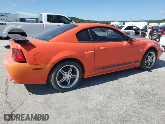 2004 Ford Mustang Premium Mach 1 with VIN 1FAFP42R34F135247, listed as a Copart auction lot 62766625 with 125,285 mi miles and Clean title. Bid and sale history available at DreamBid. Image 3.