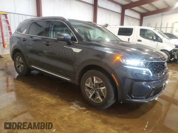 2021 Kia Sorento EX with VIN KNDRH4LG1M5045196, listed as a Copart auction lot 56785305 with 37,876 mi miles and Salvage title. Bid and sale history available at DreamBid. Image 4.