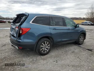 2020 Honda Pilot EX-L with VIN 5FNYF5H5XLB011379, listed as a Copart auction lot 50959185 with 88,664 mi miles and Salvage Title. Bid and sale history available at carsss.com. Image 3.