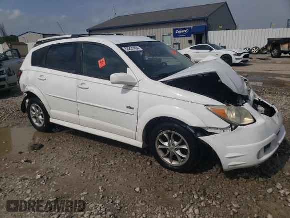 2006 Pontiac Vibe with VIN 5Y2SL65806Z451970, listed as a Copart auction lot 53831404 with 166,169 mi miles and Non Repairable. Bid and sale history available at carsss.com. Image 4.