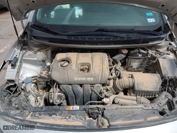 2017 Kia Forte LX with VIN 3KPFK4A7XHE109060, listed as a IAAI auction lot 41914583 with 111,750 mi miles. Bid and sale history available at carsss.com. Image 10.